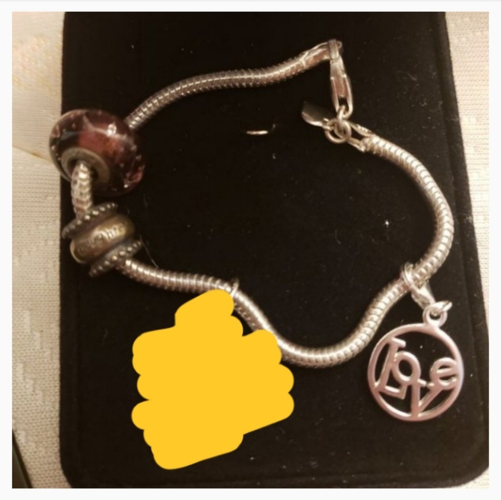 Charm bracelet from kays